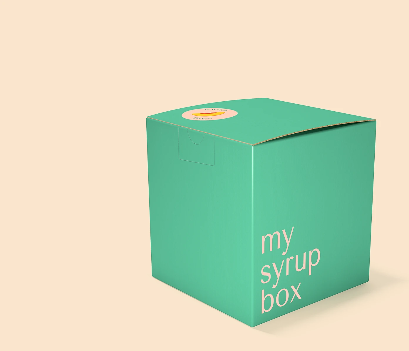 MySyrupBox - Pfirsich Eistee Sirup
